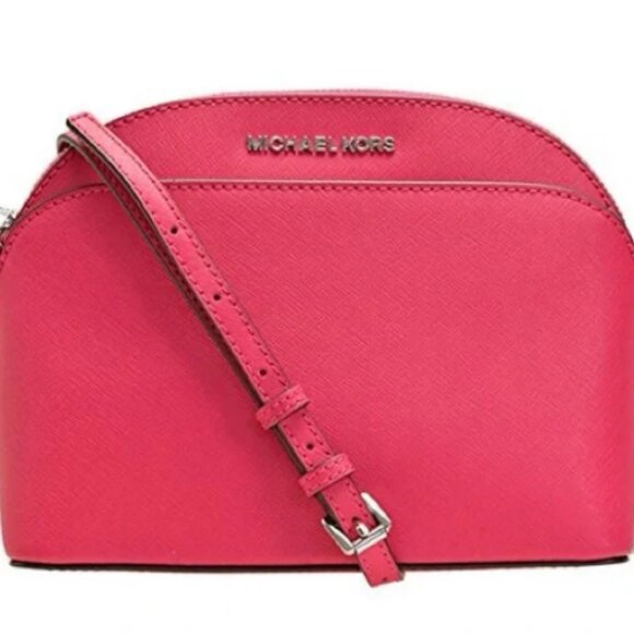 Michael Kors Handbags - Michael Kors Pink Emmy crossbody bag